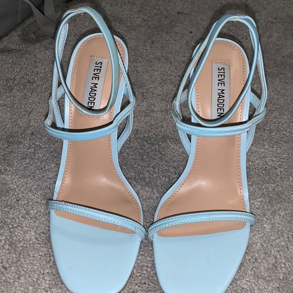 Steve Madden Baby Blue Heels